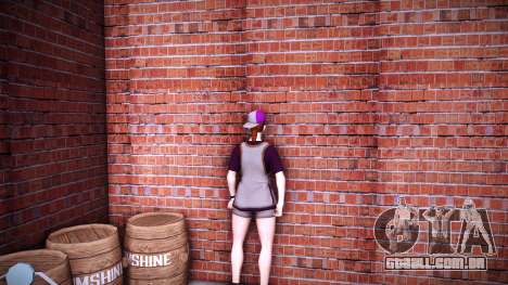 Girl from Saints Row v8 para GTA Vice City