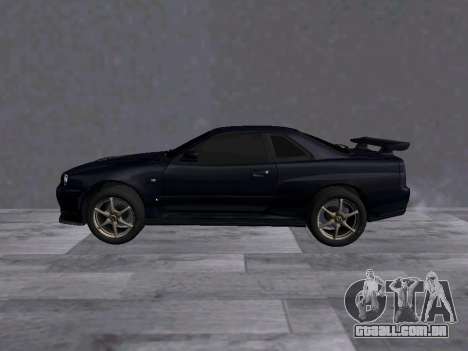 Nissan Skyline R34 V2 para GTA San Andreas