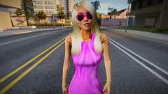 Garota de vestido 3 para GTA San Andreas