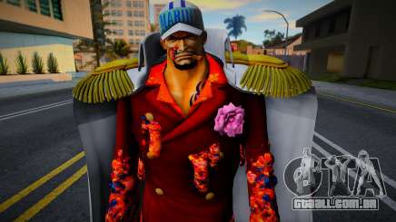 Sakazuki Akainu [Timeskip] From One Piece 3 para GTA San Andreas