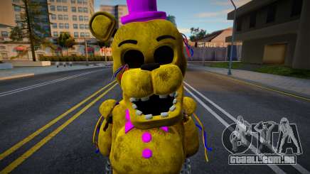 Withered Fredbear v1 para GTA San Andreas