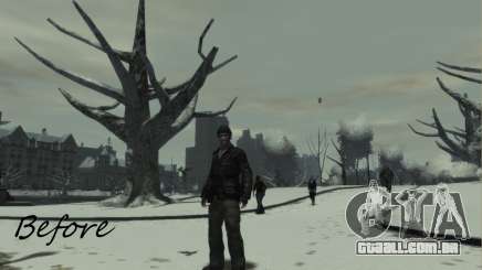 Realistic Winter Trees para GTA 4