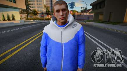 Um jovem de jaqueta de inverno para GTA San Andreas