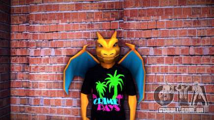 Charizard Player Model para GTA Vice City