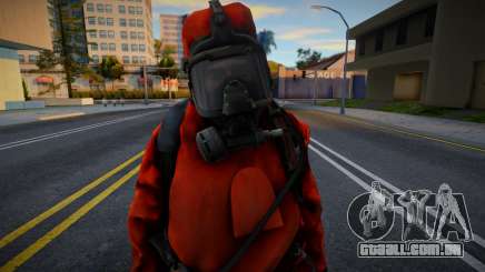 COD Ghosts Hazmat para GTA San Andreas