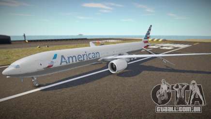 Boeing 777-300ER (American Airlines) para GTA San Andreas