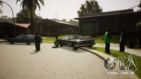 Realistic Busy Gangs Of Grove Street