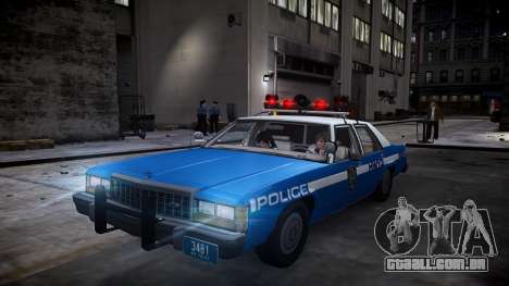Ford LTD Crown Victoria 1987 NYPD para GTA 4