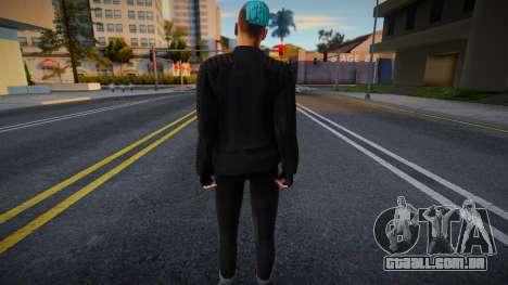 Garota com cabelo tingido para GTA San Andreas