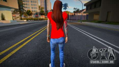 Hot Girl v21 para GTA San Andreas