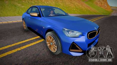 BMW M240i Coupe G42 2022 para GTA San Andreas