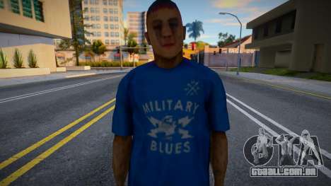 Fashionista de camiseta v2 para GTA San Andreas