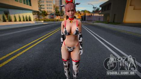 DOAXVV Honoka - Momo Bikini para GTA San Andreas