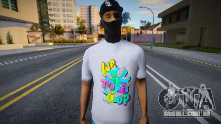 Fashionista de camiseta v1 para GTA San Andreas