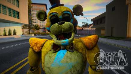 Golden Glamrock Freddy para GTA San Andreas