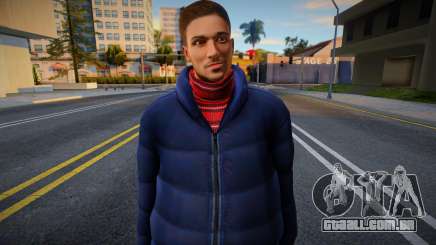 Cidadão de jaqueta para GTA San Andreas