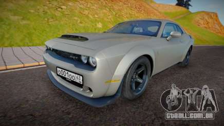 Dodge Challenger SRT Demon (Visinka) para GTA San Andreas