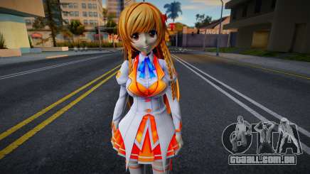 Mirai Winter Uniform para GTA San Andreas