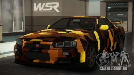 Nissan Skyline R34 GT V-Spec S9 para GTA 4