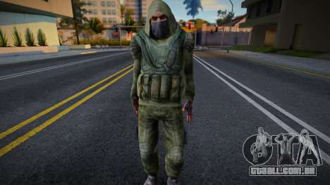Homem Militar para GTA San Andreas