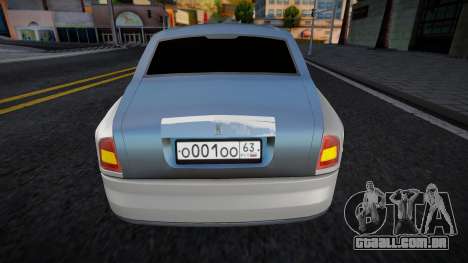 Rolls-Royce Ghost MTA para GTA San Andreas