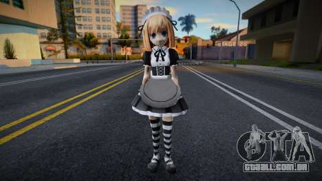 Rom (Maid outfit) from Hyperdimension Neptunia para GTA San Andreas