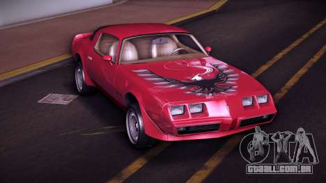 Pontiac Firebird Trans Am Turbo 80 Type 1 para GTA Vice City