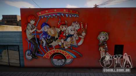 Genshin Impact Mural Odong Odong Teyvat para GTA San Andreas