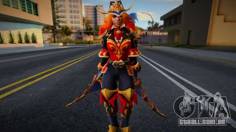 Lina from Dota 2 v4 para GTA San Andreas