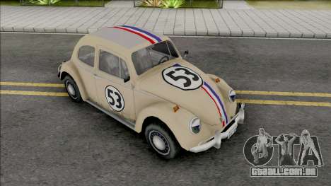 Volkswagen Beetle Herbie [VehFuncs] para GTA San Andreas