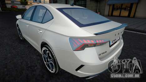 Skoda Octavia RS 2020 - Vinil 3 para GTA San Andreas