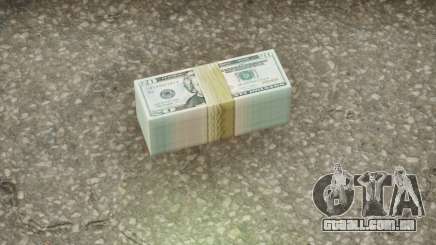 Realistic Banknote Dollar 20 para GTA San Andreas Definitive Edition