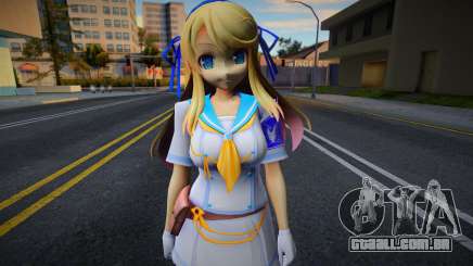 Senran Kagura New Link Hanzo Team Outfit v4 para GTA San Andreas