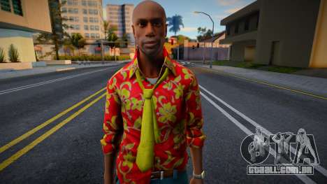Luís de Esquerda 4 Morto (Camisa Havaiana) para GTA San Andreas