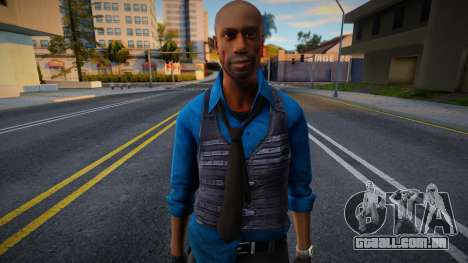 Louis de Left 4 Dead (Body Armor) para GTA San Andreas