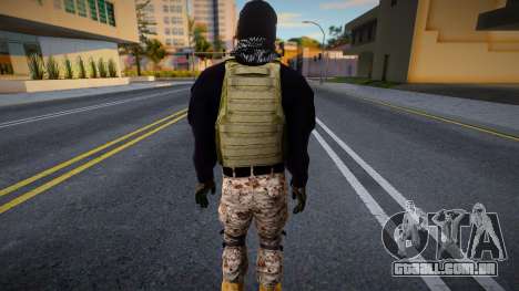 Soldado Mexicano v1 para GTA San Andreas