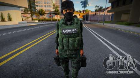 Elemento Del Ejercito Mexicano v3 para GTA San Andreas