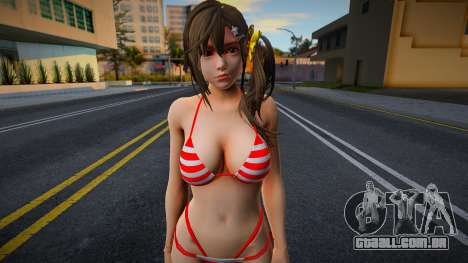 Misaki (Blood Moon Bikini) from Dead Or Alive X para GTA San Andreas