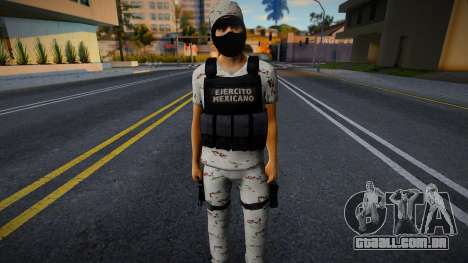 Forças Armadas mexicanas v3 para GTA San Andreas