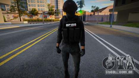 Soldado mexicano da OP100 para GTA San Andreas