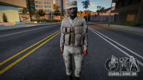 Soldado Mexicano (Camuflagem do Deserto) v2 para GTA San Andreas