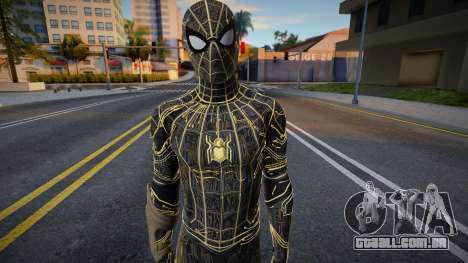 Black and Gold Suit para GTA San Andreas