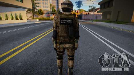 Exército Mexicano (Versão Marrom) para GTA San Andreas