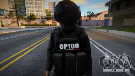 Soldado mexicano da OP100 para GTA San Andreas