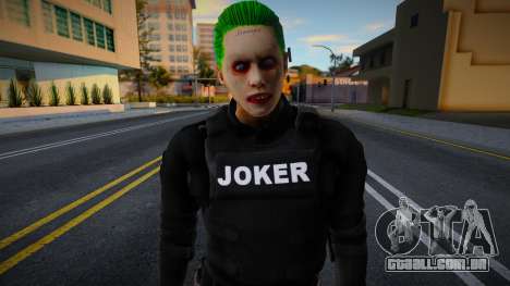 Coringa em uniforme das forças especiais v2 para GTA San Andreas