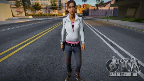 Zoe (Branca) de Left 4 Dead para GTA San Andreas