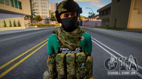 Assassino do Esquadrão Inferno V2 para GTA San Andreas