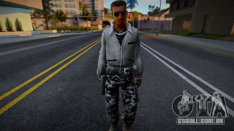 Leet (Novo Uniforme) da Fonte de Counter-Strike para GTA San Andreas