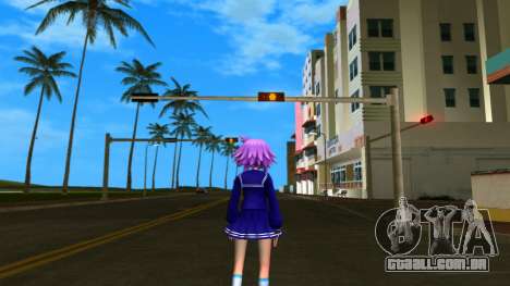 Neptune (School Uniform) from Hyperdimension Nep para GTA Vice City