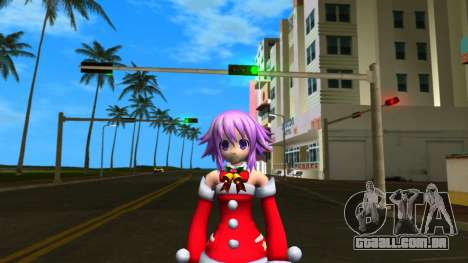 Neptune (Xmas Outfit) from Hyperdimension Neptun para GTA Vice City